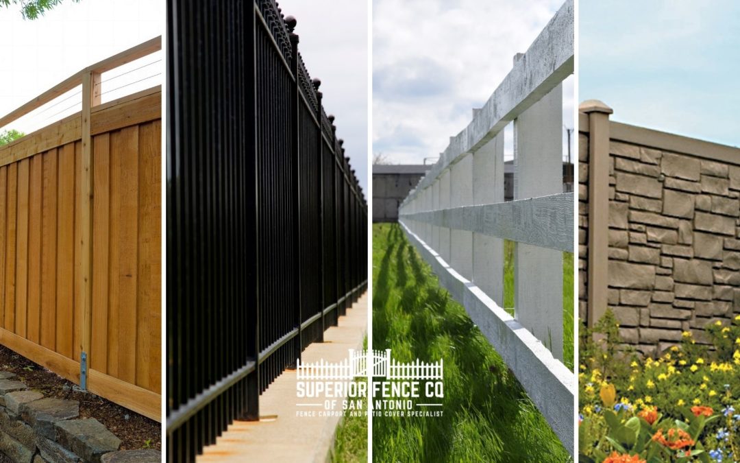 What would be the right type of fence for your home in San Antonio?